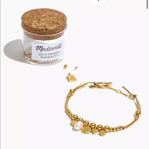 Madewell Do-It-Yourself Pearl Coin Bracelet Kit